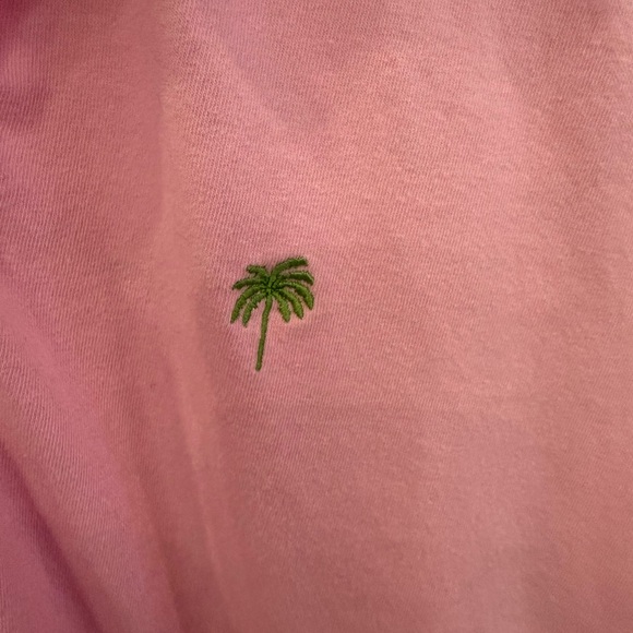 Lilly Pulitzer - Women’s Pink Short Sleeve Polo Shirt - Large - Picture 5 of 6